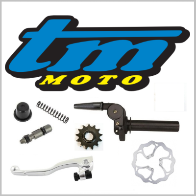 Control Levers : Throttles: Brake & Clutch : Service Kits : Brake Discs : Stands : Spokes : Sprockets : Fixings & More