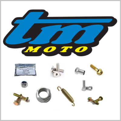 Fixings : Nuts : Bolts : Top-Hats, Washers : Springs : Spacers : Brackets : Engine and Chassis